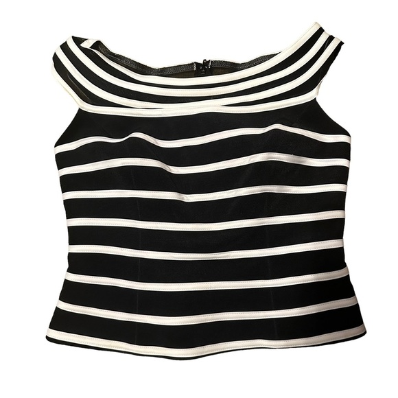 Cache 90s Vintage Off Shoulder Top Size 10 - Picture 3 of 5